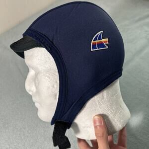 Y2K 2000s VTG Surfers Surf Boarding Scuba Cap Hat Medium Neoprene Visor Strap